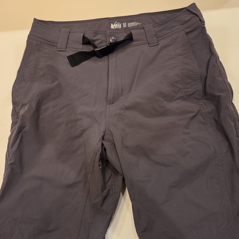 REI Co-op Charcoal Stretch Shorts